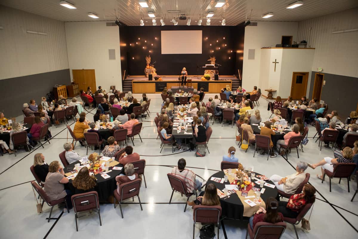 Ministry leader preparing resources
